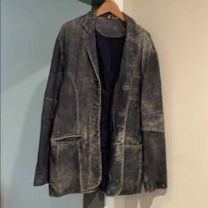 Men’s leather jacket fun jacket to add to closet